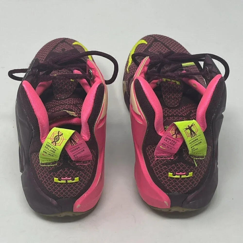 Nike LeBron 12 GS Instinct Basketball Shoes Youth Size 7Y Purple 685181